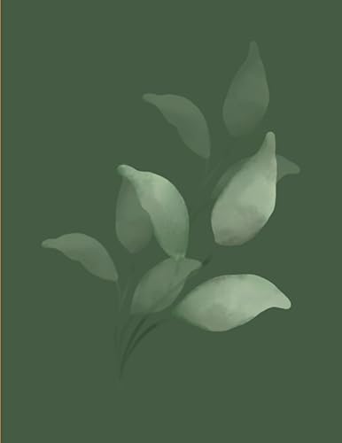 Ultimate Accounting Notebook and Planner 2 Year (2023-2024) Green, 8.5x11, 6-day for Home Budgeting, Small Businesses, Hobby Businesses,