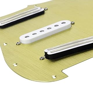Pickguard précâblé Guitareau De Guitare Pré-programmé en Aluminium SSS 11 Hole Alnico 5 Pickups pour Pièces De Guitare… - Les Beatles, Paul McCartney, John Lennon, RIngo Starr, George Harrison Pickguard précâblé Guitareau De Guitare Pré-programmé en Aluminium SSS 11 Hole Alnico 5 Pickups pour Pièces De Guitare… – Image 2