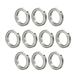FOCMKEAS 6801ZZ 10 PCS Deep Groove Ball Bearing 12×21×5mm Double Metal Shielded Ball Bearing Chrome Steel P0 Z2 Bearing for Industrial Machine,Power Tools and Mechanical Equipment