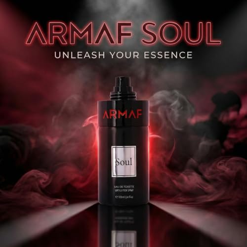 Image of Armaf Soul Eau De Toilette (EDT) - 100ML | Citrus Aromatic Fragrance | Woody & Musky Notes | Aluminium Bottle | Light in weight 170g | Non-Breakable | Long-Lasting Daily Wear | Perfume for Men