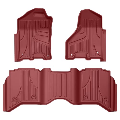 Image of Floor Mats for 2013-2018 Dodge Ram 1500 2500 3500 Crew Cab