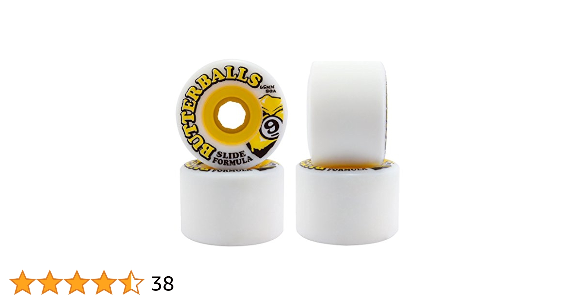 スケートボード SECTER9 BUTTERBALLS 65mm 80A 65mm 80a Butterballs – Sector 9