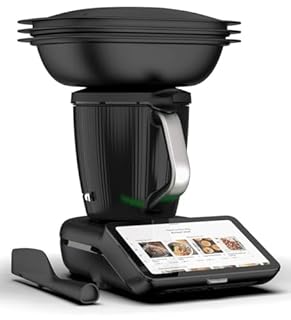 VORWERK BIMBY TM7 – Robot da Cucina Multifunzione 20+ in 1 con Schermo Touch 10", Cookidoo® Integrato, Boccale Isolato e Varoma per Cottura a Vapore – Tecnologia Avanzata Garanzia e Assistenza incluse