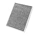 Automotive Air Conditioning Filter Suitable，Compatible For CF10709 97129-2E200 P3916WS CAF1820P F4684(1PC)