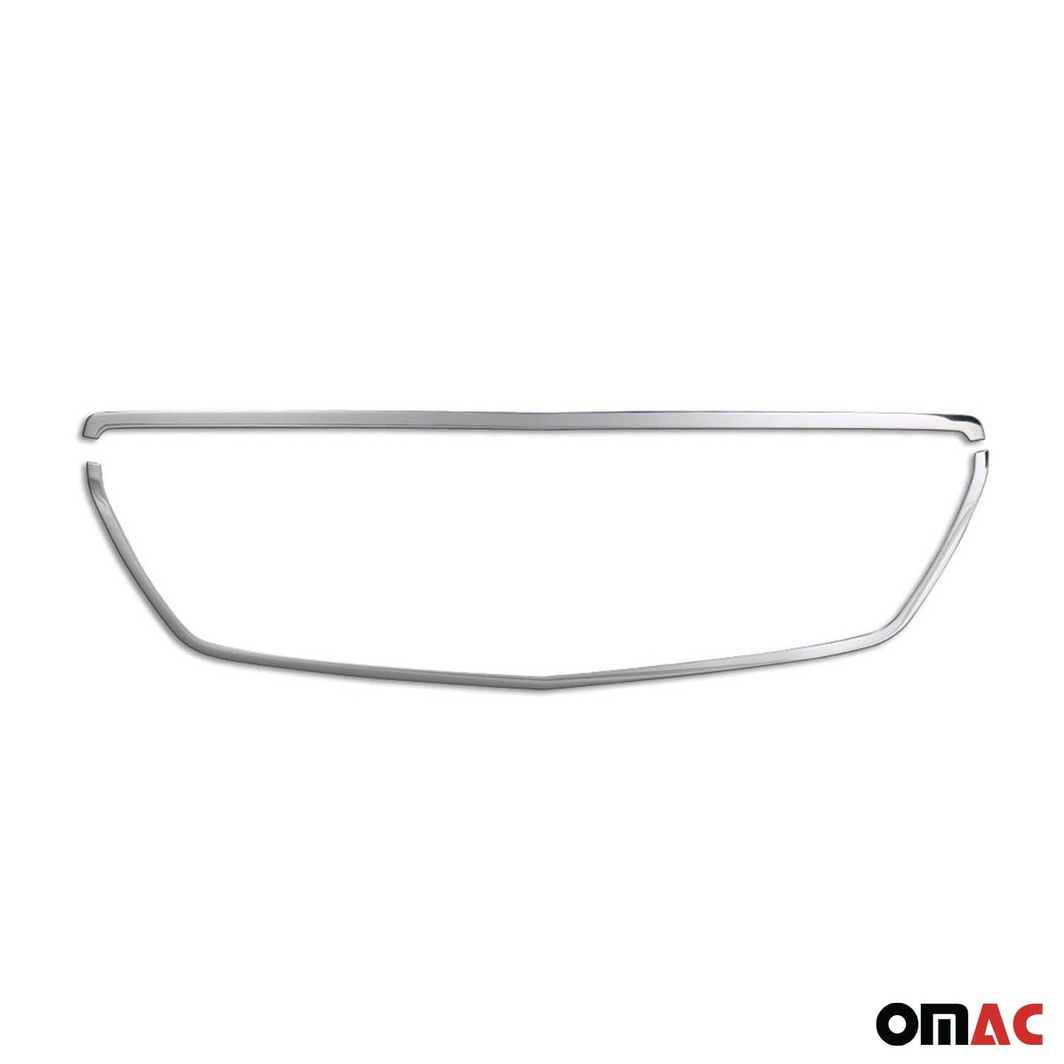 Parrilla Calandra Leiste Grillleisten para Mercedes Sprinter 2013-18 Acero Inox Cromado 2x
