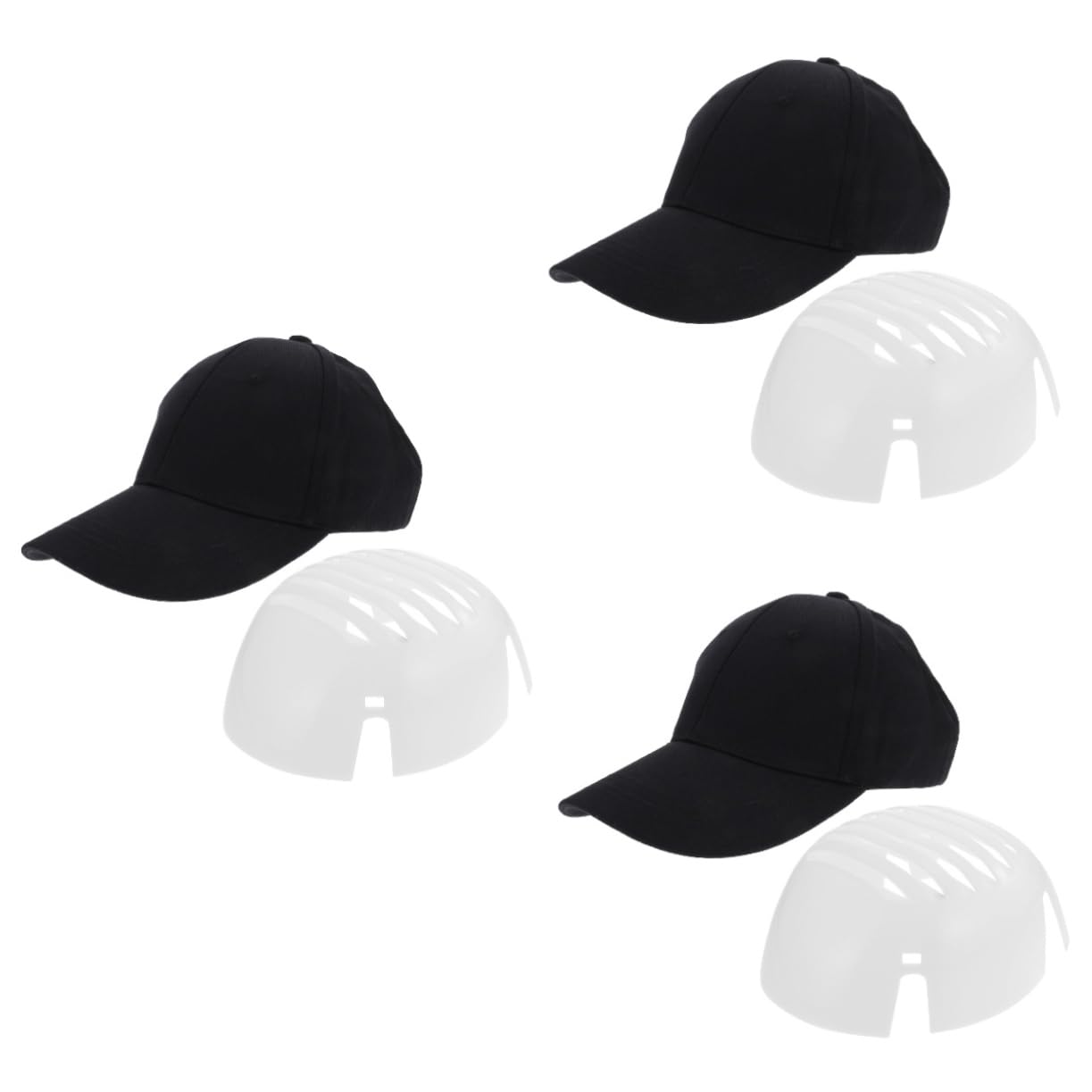 Coquette de protection pour casquette résolvant les problèmes de chocs à la tête