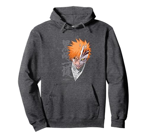 Bleach Ichigo Transform Splatter Pattern Anime Pullover Hoodie