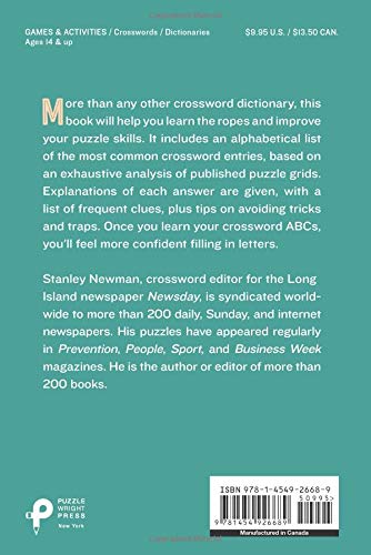 The Beginner's Crossword Dictionary: Everything You Need To Know To Start Solving Crosswords With Confidence #TOP1