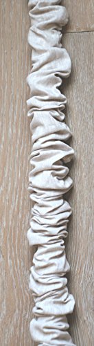 Light Tan Flax Linen Designer Cords Chandelier Chain Cover 6 Ft Long #TOP1