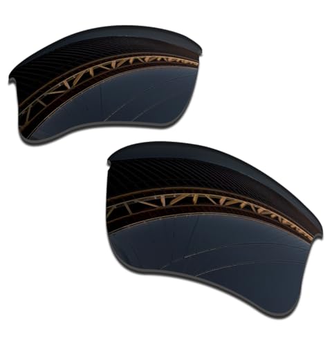 Image of 1.5MM Polarized Replacement Lenses for Oakley Flak Jacket XLJ Sunglasses, Anti-Scratch | Perfectly Fit