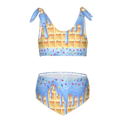 Image of Boccsty Summer Girls Swimsuits Kids Bikini Sets 2 Pcs Bathing Suit for 3T-12T