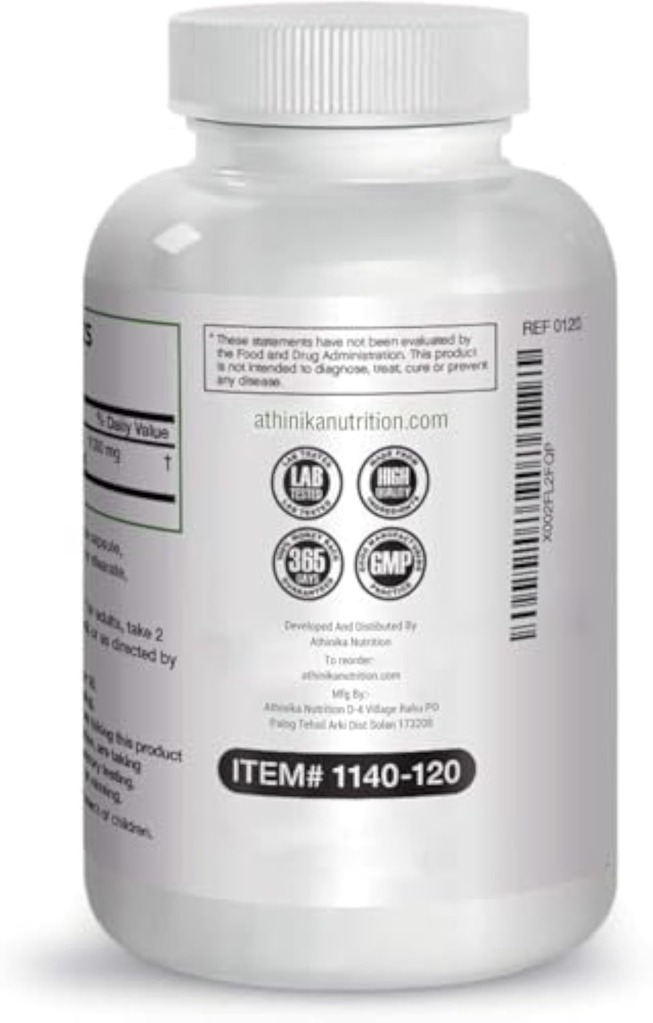 Cissus Quadrangularis Extract 1000 mg Capsules, 120 Count