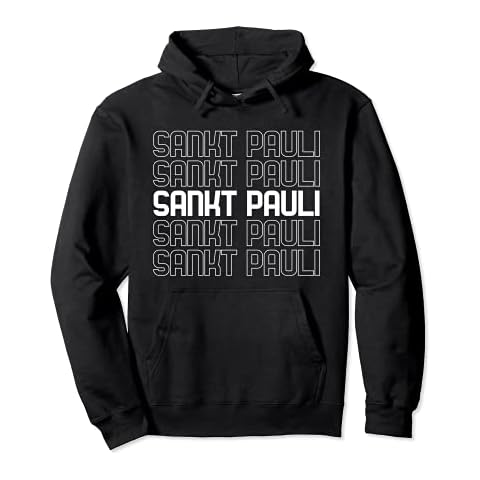 Cool St. Pauli Hamburg retro style design Pullover Hoodie Cover