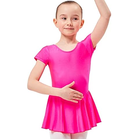 tanzmuster Kinder Kurzarm Ballett Trikot Marina Cover