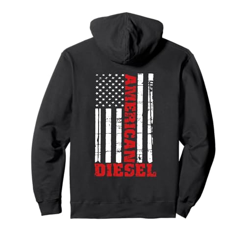 American Diesel Flag Hoodie Sweatshirt Truck Turbo Brothers Pullover Hoodie