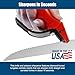 AccuSharp Compact Super Sharpener, Quick Restore & Repair General Purpose Scissors and Kitchen Knives, Easy & Safe, Made in the USA