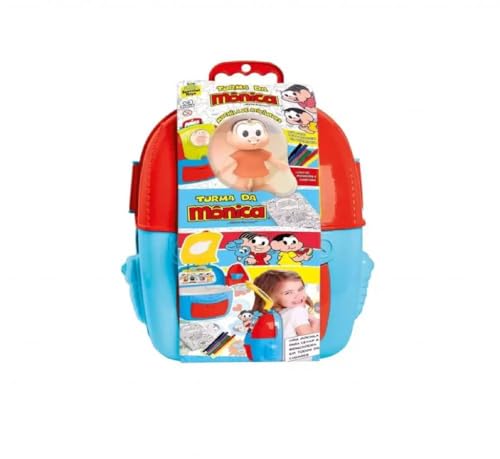 Mochila de Atividades Inf. Didático Turma da Mônica Samba Toys