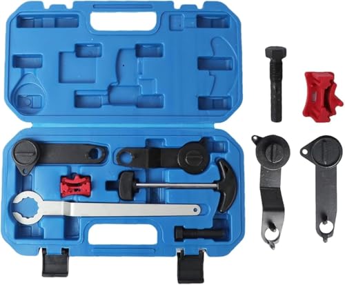 Kuntech Engine Camshaft Tool Set, 6PCS Timing Belt Tool Kit for VAG EA211 1.0L 1.2L 1.4L 1.6L FSI TSI TFSI Petrol Engine Compatible with VW Audi A3 /Golf 7/New Jetta/Skoda/Santana/LaVida
