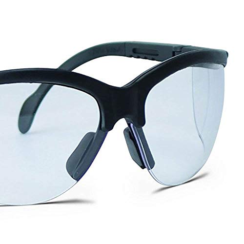 Image of Walker's Sport High-Grade Polycarbonate Lenses Half Frame Soft Rubber Nose Piece Adjustable Safety Shooting Glasses