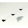 Skywalker Weather-Resistant Pitch Pad Kit for Roof-Mounted Antenna Tripods with (3) Foot Sealers & (6) Lag Screws