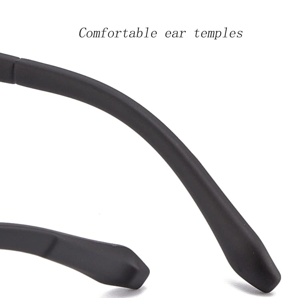 FREAZE Occhiali da lettura ultra leggeri TR occhiali da lettura, eleganti e semplici da computer, montatura agli ioni negativa, anti-stanchezza, unisex +2.0
