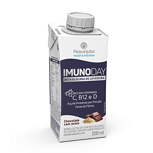 Bebida Láctea Piracanjuba Imunoday Sabor Chocolate com Aveia 200ml