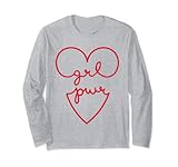 Photo Gallery girl power heart - emancipazione femminista, da donna maglia a manica Photo Gallery girl power heart - emancipazione femminista, da donna maglia a manica