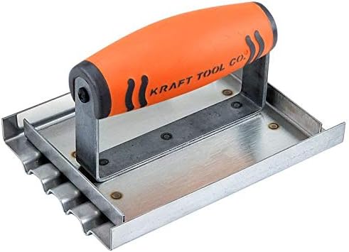 Kraft Tool CF1130PF 6"x4" 1/4" Bit (4 ranuras) SS Heavy Safety Groover w/ProForm HDL