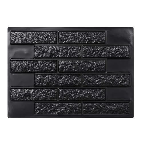 YMYGCC Stampo per Pavimentazione Stampi in plastica Muro Cemento Intonaco Giardino Casa Muro Piastrelle in Pietra Stampo in Pietra Mattoni di Cemento Stampo Decorativo 66