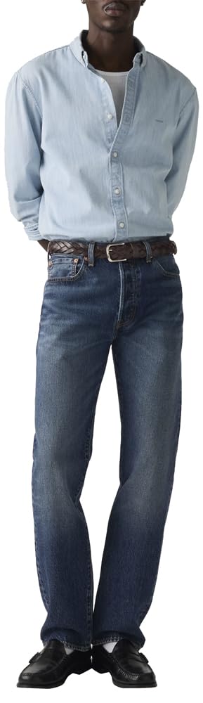 Levi's Men's 501 Original Fit Jeans, Change Your Mind, 31W / 34L