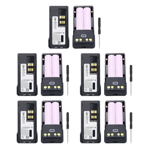PMNN4808A Battery Case 5-Pack for Motorola R7 Radio