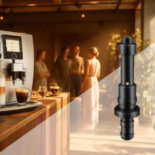 Boquilla de cafetera espresso kit de 6 piezas negras para preparar café con leche 7