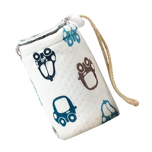 ibasenice Aquecedor De Biberões Sacos De Mamadeiras Portáteis Bolsa Isolada De Leite Sacos Isolados De Garrafa De Leite Saco De Garrafa De Leite Filho Tampa De Garrafa Engrossar Algodão