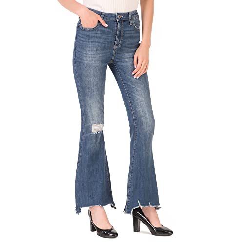 Image of HIgh Waist Bootcut Jeans for Women