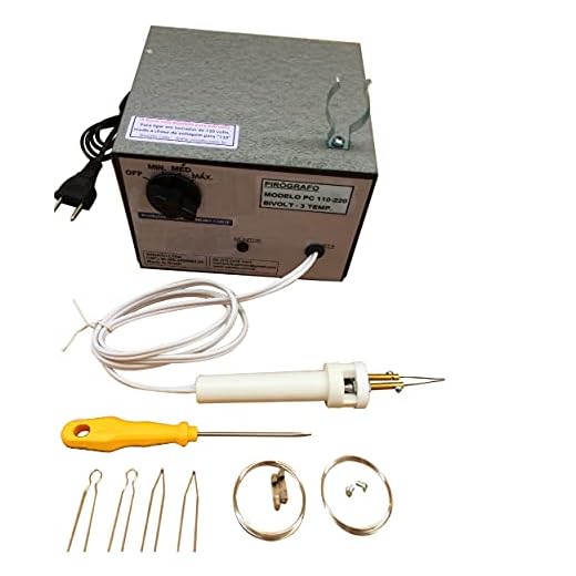Pirógrafo Sinzato, Modelo PC110/220 3T. 42W 3temperaturas
