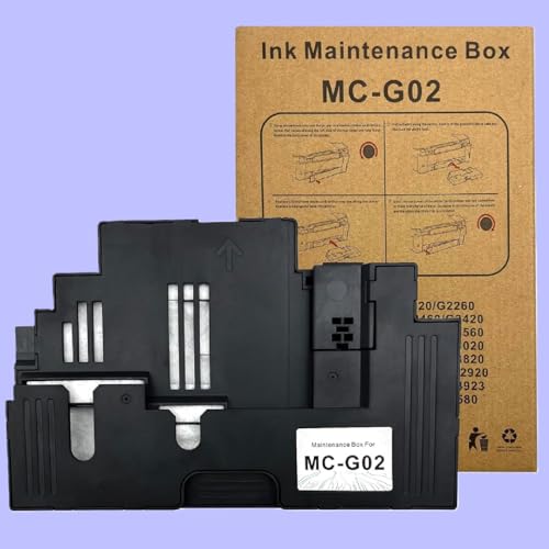 Image of MC-G02 Maintenance Cartridge Box Compatible for Cannon GM2070 /G5070 /G6070 /G1020 /2020 /2060 /3020 /G3060 /G560 /G570 Printers (MC-G02 Maintenance Box)