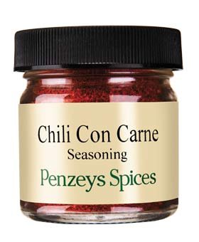 Chili Con Carne Seasoning By Penzeys Spices .9 oz 1/4 cup jar Pack of 1