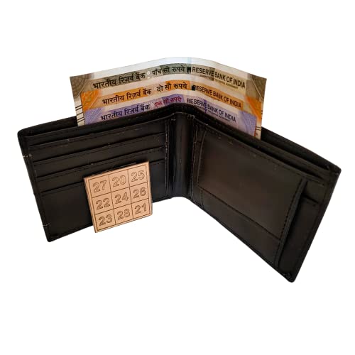 Ancientlys-Kuber-Card-of-Abundance-for-Wallet-Kuber-Yantra-Numbers-Small-2-Inch-X-2-Inch-Copper-Yantra-Brown-Colour-1-Piece