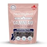 Healthybud Duck Calming Soft Chews for Dogs – Grain-Free Functional Dog Treats for Anxiety, Separation & Travel Support – Soft & Chewy High-Value Rewards – Made in Canada – 400 g (14.1 oz)