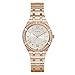 Price comparison product image GUESS Women Analog Quartz Watch with Stainless Steel Strap GW0033L3