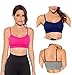 Produktbild SHEKINI Damen Nahtlose Komfort Gepolsterter BH Bustier Push up Ohne Bügel Sports BH Yoga Stretch Yoga Bra Top 3er Pack