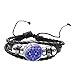 Produktbild Fullmetal Alchemist Brotherhood Schwarzes Lederarmband Kunst Muster Glas Cabochon Druckknopf Verstellbares Armband für Mann