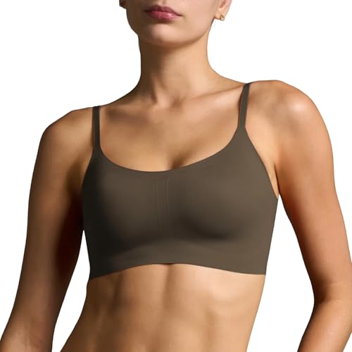 Image of EBY Seamless Support Bralette with Adjustable Straps, Bralettes for Women, Wireless Bra for Women