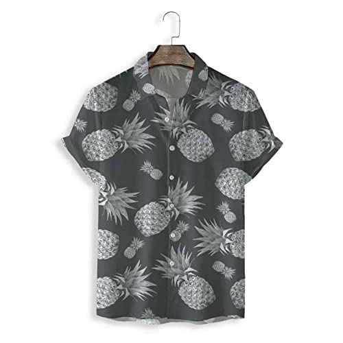 Chemise de plage manches courtes hommes pour vos soirées Aloha d'été