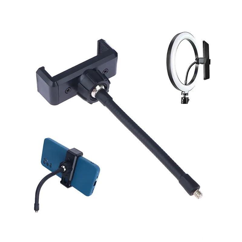 See full amazon price history chart for ZODUCT Flexible Phone Holder Clamp Hand-Free with 1/4 Screw Mounting Perfect for Ring Light, Panel Light, Tripod and Compatible with iPhone and Android Mobile Phones ZODUCT Flexible Phone Holder Clamp Hand-Free with 1/4 Screw Mounting Perfect for Ring Light, Panel Light, Tripod and Compatible with iPhone and Android Mobile Phones (B0CCJY2W6B) Amazon Price History, Amazon Price Tracker