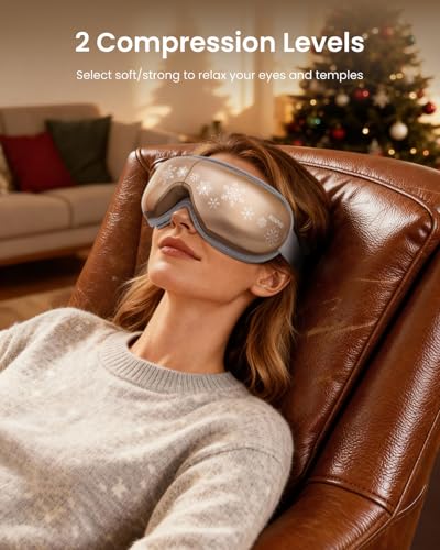 Image of RENPHO Eyeris 1 Eye Massager with Heat, Perfect Birthday Gifts for Men Women, Smart Eye Mask for Dry Eyes Relax and Eye Strain