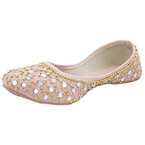 Image of Vihan Creation Synthetic Stripped Bellies for Girls and Women for Casual Wear And Formal Semi Formal Occasional Alluring Women Juttis Sandal Chappals for Girls | Women Flat Stylish | Woments Butterfly Fashion Jutti | Women Loafers | Bellies Aand Mojris for Women14