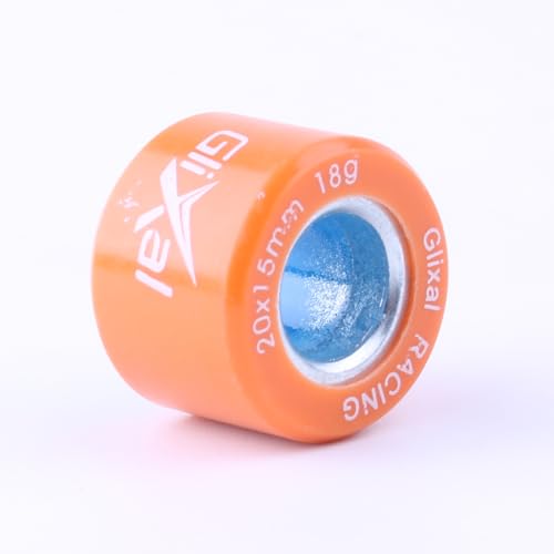 Image of Glixal 20X15mm High Performance Racing Variator Roller Weights Set For Honda PCX 125 150 Polaris RZR 200 SYM SUZUKI KYMCO VESPA Scooter Quads ATV UTV (18 Gram)