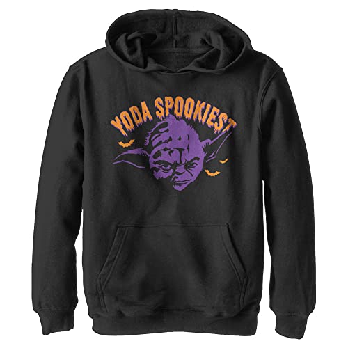 Sweat à capuche Star Wars Yoda noir garçon taille M