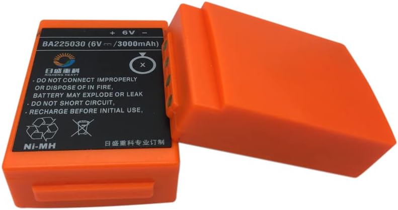 Miniatura 2 de 3000mAh Ni-Mh BA225030 6V batería para HBC camión bomba de control remoto grúa FUB 05AA batería